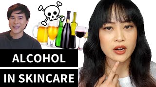 Is Alcohol Bad in Skincare The Science [upl. by Ylrebmi]