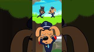 The Saddest story of Sherifflabrador Cartoon Animation sherifflabrador subscribe shorts [upl. by Blithe556]