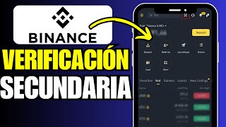 Cómo Hacer la VERIFICACIÓN SECUNDARIA en BINANCE Muy fácil [upl. by Naj913]