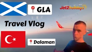 Come On Holiday To Marmaris Turkey📸 Travel Vlog  Glasgow To Dalaman [upl. by Ebeneser]