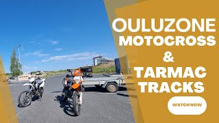 OuluZone motocross ja asfalttirata KTM 690 Enduro Rllä [upl. by Ogilvy]