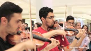 Mozarteum faz Flashmob Música Clássica com OER no Shop Pátio Higienópolis [upl. by Eninnaj]