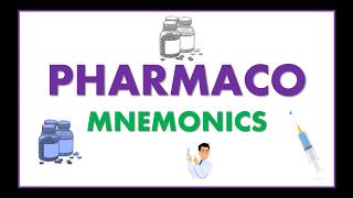 PHARMACOLOGY MNEMONICS [upl. by Uzzi]