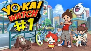 YOKAI WATCH  PARTE 1  ES LA HORA DE CAPTURAR YOKAI [upl. by Aciretahs950]