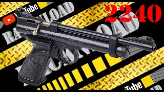 Crosman 2240 FULL RACKNLOAD REVIEW [upl. by Harima749]