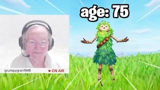 Meet the OLDEST Player in Fortnite shes 75 [upl. by Auhesoj]