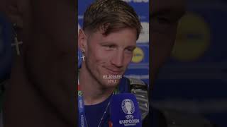 Wout Weghorst over zijn winnende goal tegen Polen [upl. by Grayce]