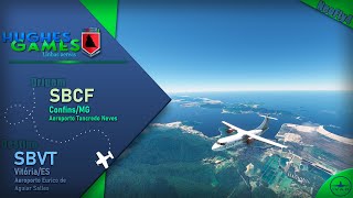 Flight Simulator 2020  IVAO  Neofly4 🛩 ConfinsMG  VitóriaES  AT42600 [upl. by Hourigan271]