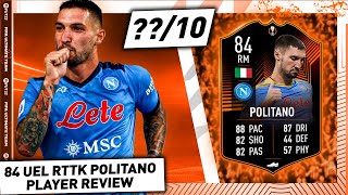 RTTK MATTEO POLITANO SBC PLAYER REVIEW  FIFA 22 ULTIMATE TEAM [upl. by Blaseio]