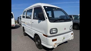 Sold out 1993 Mitsubishi minicab van U41V0128265 ↓ Please lnquiry the Mitsui coltd website [upl. by Hagood]