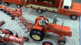 2013 National Farm Toy Show Display Contest 116 Scale Winner Mike Richter [upl. by Haramat616]