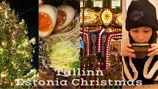 tallinn estonia vlog  christmas 2023 [upl. by Eiryt]