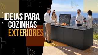 10 IDEIAS Cozinhas Exteriores De Luxo  COLECÇÃO FESFOC [upl. by Meghan153]