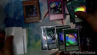 ReSleeving my YuGiOH Cards Edison Deck Format [upl. by Aifoz884]