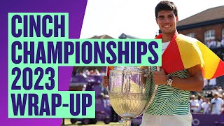 Alcaraz Wins 1st Grass Title  Closing Montage  cinch Championships 2023  LTA [upl. by Fira]