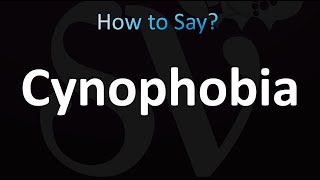 How to Pronounce Cynophobia correctly [upl. by Eiryk]