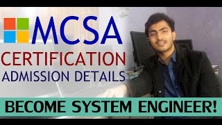 MCSA Online Training Admission amp Certificate Urdu  Hindi [upl. by Darbee]