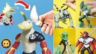 How to make Ben10 Fusion Alien using clay tutorial ｜ Ben10 Clay [upl. by Scarrow]