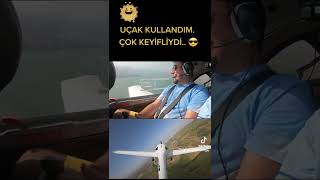 Tek Motorlu Pervaneli Uçak Kullandım [upl. by Nyrual895]