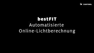 bestFIT  automatisierte online Lichtberechnung für normgerechte Lichtlösungen [upl. by Wera]