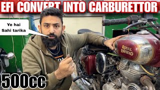 500cc Me Missing Problem🤬 Carburettor Convert Karne Ka Sahi Tarika Ye Hai💯💥 [upl. by Gustafson]