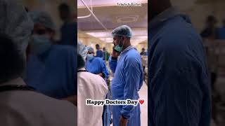 Happy Doctors Day ❤️  Tribute to Doctors  Dr Amir AIIMS shorts doctorsday [upl. by Naihtsirc]