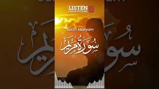 surahmaryam omarhishamalarabi shorts short youtubeshorts listenquranwithme quranrecitation [upl. by Eybba]