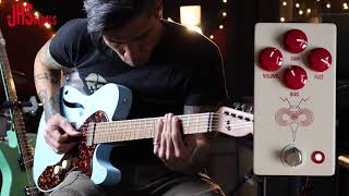 JHS Pedals Pollinator V2  FUZZ pedal demo by RJ Ronquillo [upl. by Ymorej568]