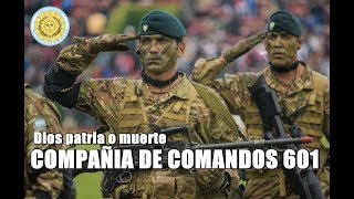 Compañia de Comandos 601 dios patria o muerte [upl. by Argent]