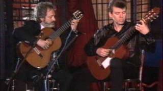 Rare Guitar Video Jorge Cardoso with Leszek Potasinski﻿ plays Milonga duet [upl. by Nirel]