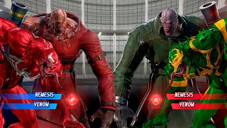 Marvel vs Capcom  Red Nemesis amp Carnage vs Nemesis amp Venom Very Hard  4K HD 60 FPS 003 [upl. by Ananna361]