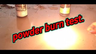 Powder BURN test H4350 65 StaBall [upl. by Laikeze]