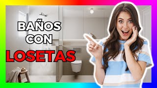 😍 Baños con losetas 🎯 ¿Cómo decorar un baño con losetas como una profesional [upl. by Okikuy]