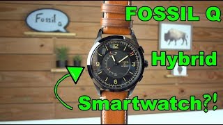 Fossil Q Hybrid Smartwatch Review [upl. by Anselmi]