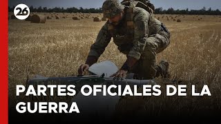 GUERRA RUSIA  UCRANIA  Partes oficiales de la guerra [upl. by Patterson]