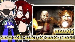 Norse Gods react to Kratos Part 11  GOW Ragnarök Valhalla   Gacha React [upl. by Marie]