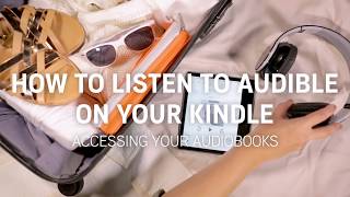 How to Simple Steps to Access and Listen to Audible Audiobooks Using Your Kindle [upl. by Tekla160]