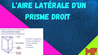 Calculer laire latérale dun prisme droit  Cinquième [upl. by Cattima710]