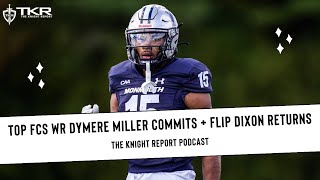 Top FCS WR Dymere Miller commits Flip Dixon set to return  Rutgers Scarlet Knights Football [upl. by Aesoh]