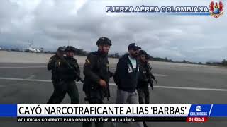 Capturan a alias Barbas importante cabecilla de la Oficina de Envigado [upl. by Elrahc119]