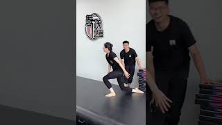 Could you please not laugh out loud flexibility training dance [upl. by Marlene881]