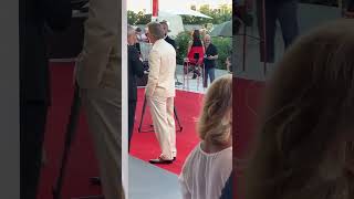 Daniel Craig Stuns in White Tuxedo at ‘Queer’ World Premiere  Venezia81 [upl. by Neenahs]