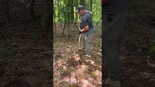 Field Expedient Rake from my last Survival Course [upl. by Lyrahc809]