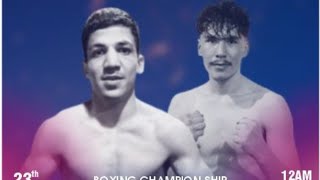 Pakistan pro boxing associationJavid rafiqi boxing pronotion hashim vs aziz hazara fight [upl. by Elayne]