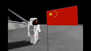 Chinese Moon Landing [upl. by Tersina254]