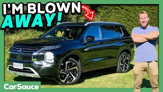 I CANNOT BELIEVE How Good This Is 2023 Mitsubishi Outlander PHEV Review [upl. by Broddy]