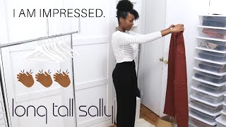 SALLY IS THE PLUG Tall Girl Haul Long Tall Sally [upl. by Felten832]