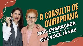 Consulta Completa de Quiropraxia com Idosa  Coluna Saúde Quiropraxia  Paciente Terezinha 74 anos [upl. by Yltneb696]