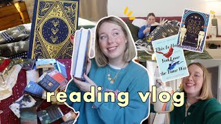 cozy reading vlog starting the new year strong with 2 amazing books [upl. by Stephie884]