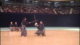 Jigen Ryu Heiho Kenjutsu  32nd Nippon Kobudo Enbu [upl. by Nodnal]